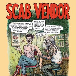 Cover of "Scab Vendor", Jonathan Shaw's autobiographical novel. #JonathanShaw #ScabVendor