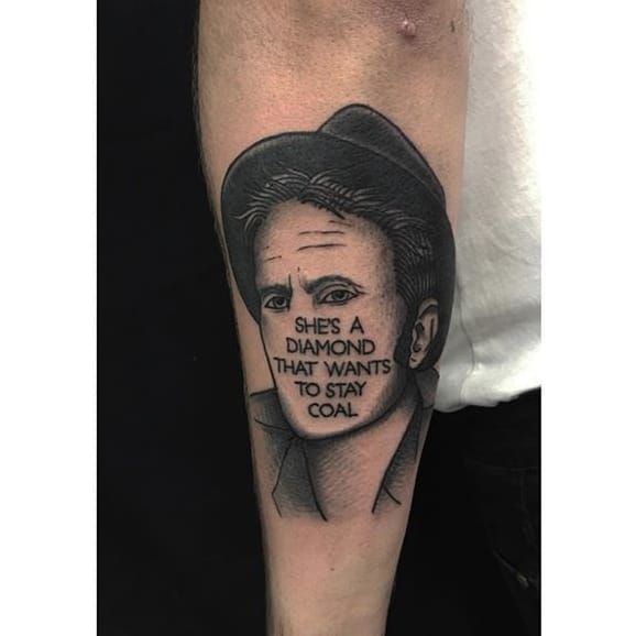 Tom Waits Tattoo  Newest tattoo  Christine Holm  Flickr