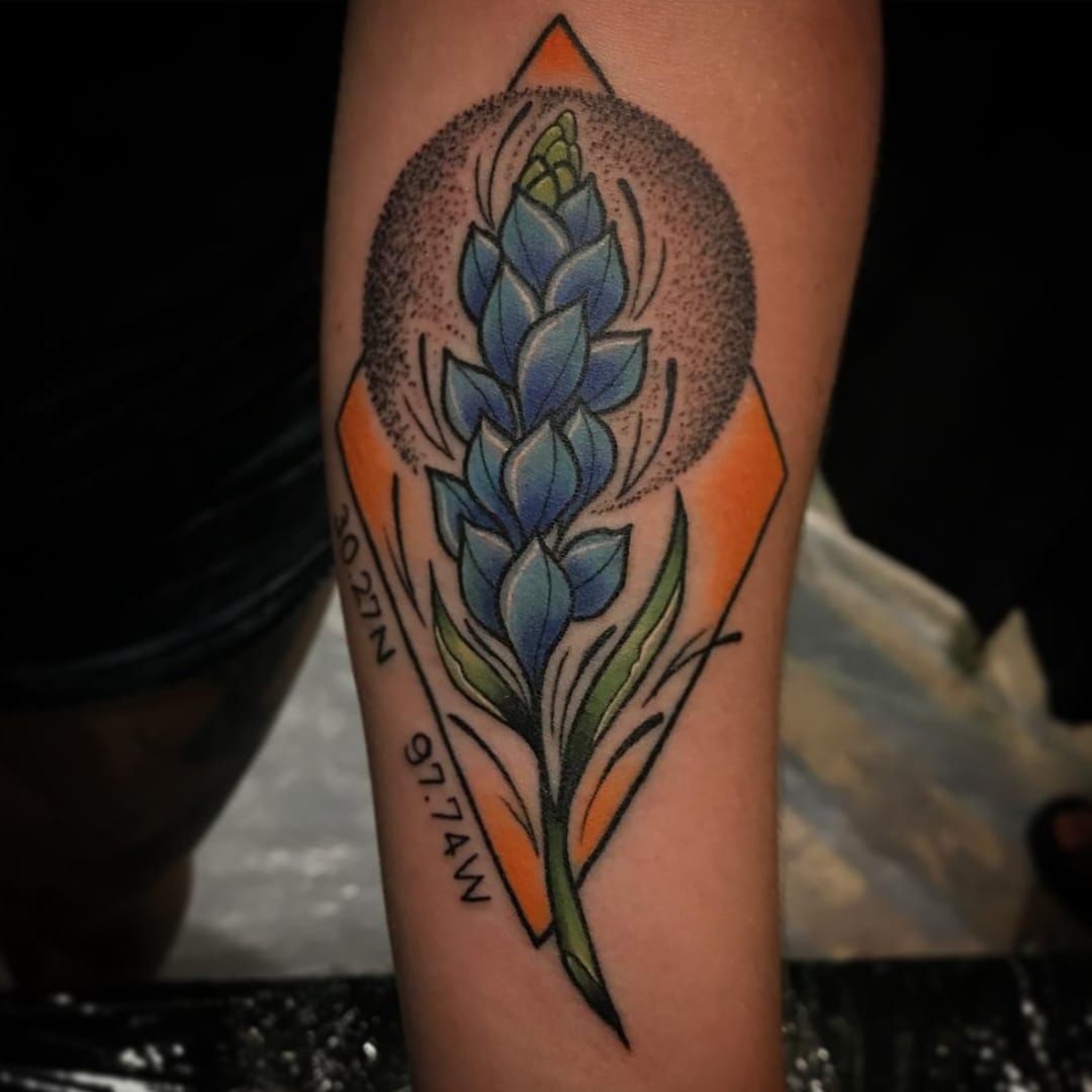 10 Best Bluebonnet Tattoo Ideas Youll Have To See To Believe  Outsons   Mens Fashion Tips And Style Gu  Bluebonnet tattoo Tattoos Traditional  tattoo flowers