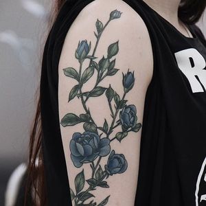 botanical illustration tattoo