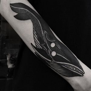 Whale Tattoo by Cuba Tattoo #whale #whaletattoo #blackwork #blackworktattoo #blackworktattoos #blackink #blackinktattoo #blacktattoos #blackworker #CubaTattoo