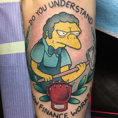 Top 250 Best Simpsons Tattoos (2019) • Tattoodo