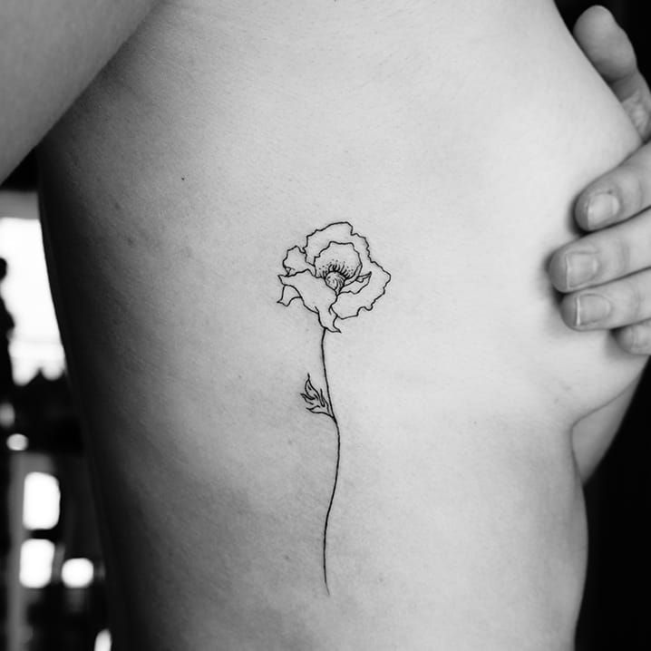P A N S Y  little blossom in  Frauke Katze Tattoo Artist  Facebook