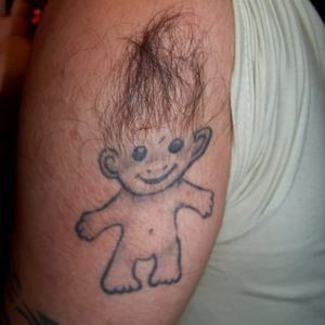 Really owning that body hair here! #troll #bodyhair