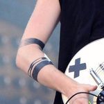 Michael Clifford's arm band tattoo. #band #5secondsofsummer #music #tattooedcelebrity #armband
