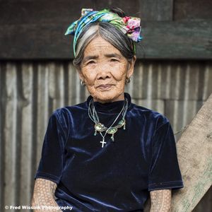 Whang-od is looking to become only the third recipient of the Philippines National Living Treasures Award from her region. Photo by Fred Wissink Photography. (www.fredwissink.com) #Whangod #Philippines