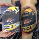 Realismo incrível de #AndreTenorio #AyrtonSenna #formula1 #f1 #piloto #brasil #brazil #rip #icone #automobilismo #1deMaio #May1 #helmet #capacete #realismo #realism #TatuadoresDoBrasil