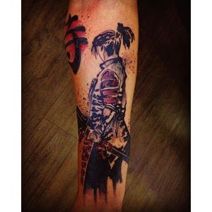 Musashi Tattoo by Gis Rodrigues #MiyamotoMusashi #Samurai #Ronin #Japanese #GisRodrigues