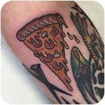 Dedication @jeanleroux #tattoodo #pizza #color #jeanleroux