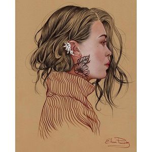 Elena Pancorbo Illustration. #ElenaPancorbo #artist #tattooart #traditionalart #illustrator #tattooedillustration