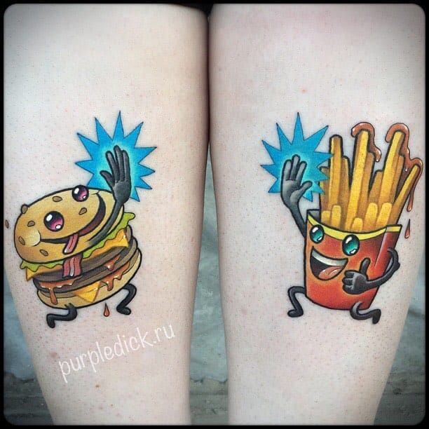Nic Bender on Instagram French fries theyre good nicbender  blacklotustattooindiana   Traditional tattoo design Black lotus tattoo  Neo traditional tattoo