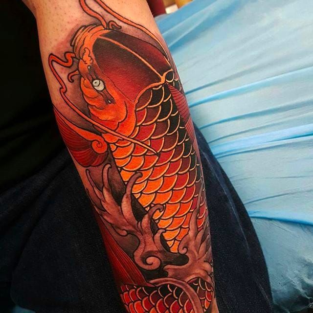 40 Koi Fish Tattoos  Japanese And Chinese Designs
