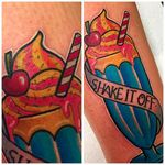 Adorable #milkshake tattoo by Matt Daniels #taylorswift #lyrics