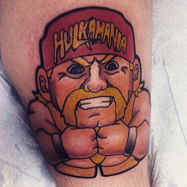 Ste Speed on Twitter HulkHogan check out my Hulkamania tattoo 4 life  httpstco1dYmP3xtlc  Twitter
