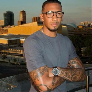Boateng rocks some awesome tattoos #jeromeboateng #jeromeboatengtattoo #jeromeboatengtattoos #football #footballtattoo #footballplayer #sportstattoos #bayernmunich