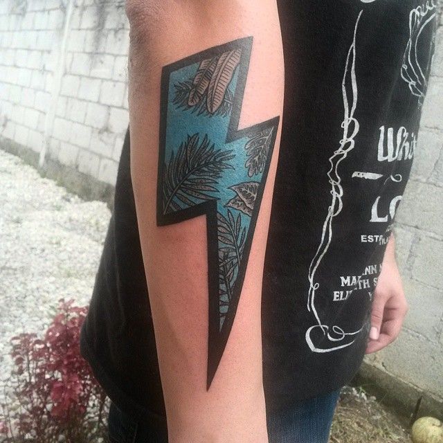 lightning tattoo on arm menTikTok Search