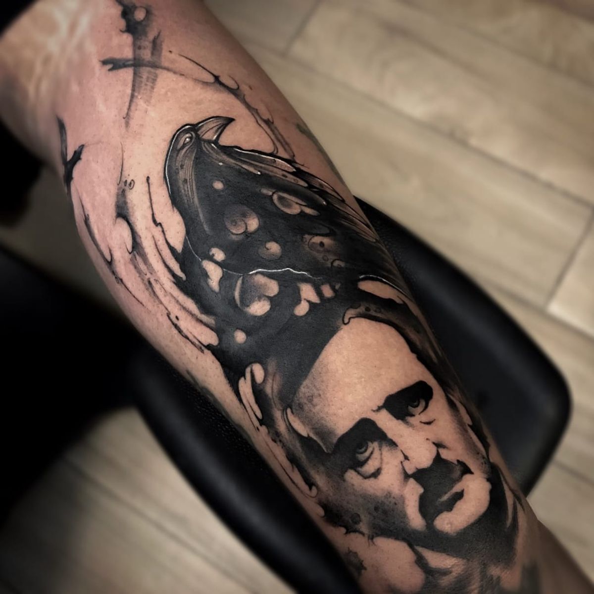 Tattoo uploaded by Luiza Siqueira • Edgar Alan Poe #Tikin # ...