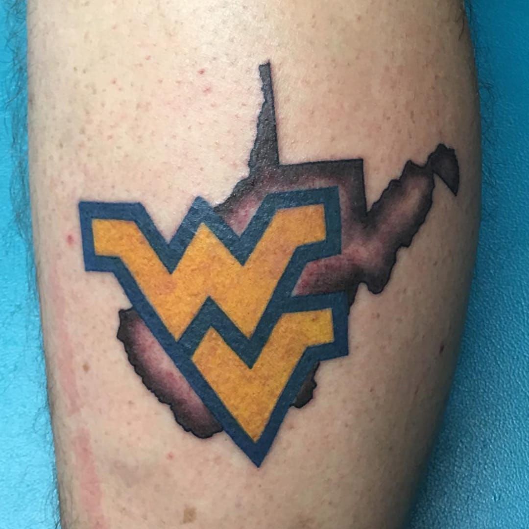 West Virginia and West Virginia University Themed Tattoos   VisitMountaineerCountrycom