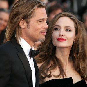 Brad Pitt and Angelina Jolie. #BradPitt #AngelinaJolie #AjarnNooKanpai #Handpoke #Celebrities
