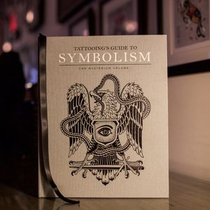 Tattooings Guide To Symbolism, The Standard Edition. Photo courtesy of James Bell (IG - lucent_illusion) #tattoobook #tattooreference #CorMysterium #NeverSleepNYC