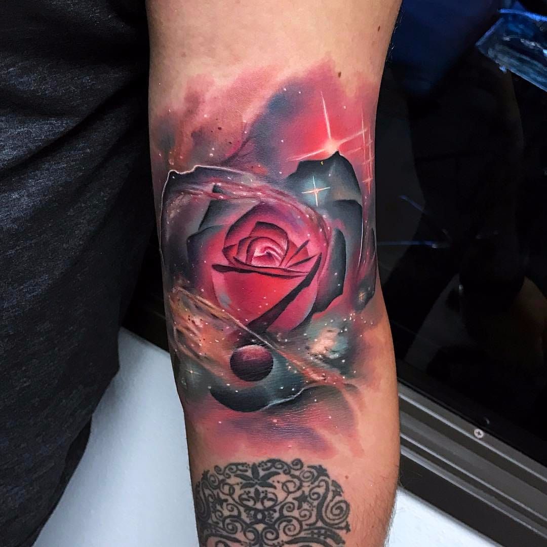 36 Galaxy Tattoos That Are Out of This World  theFashionSpot