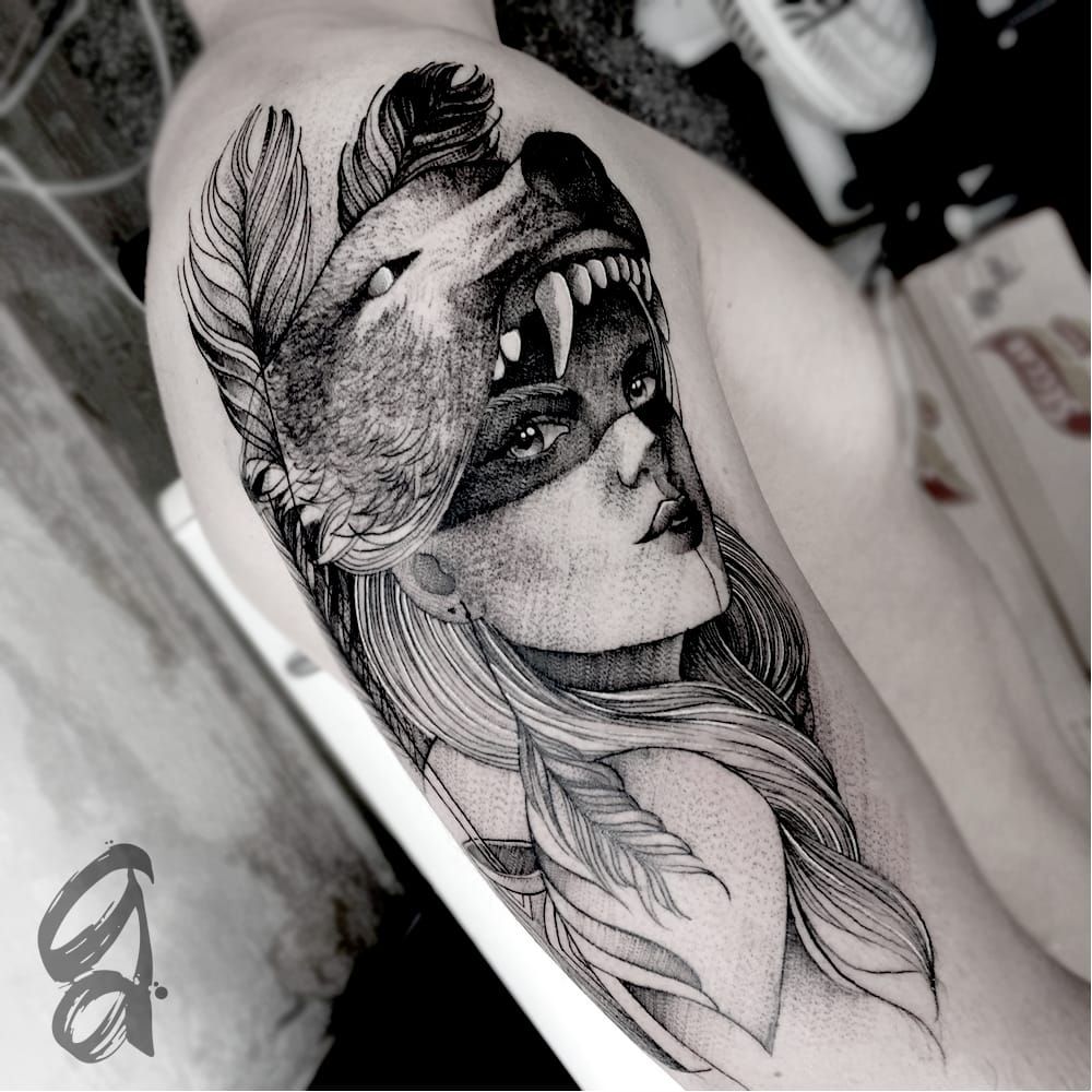 Tattoo uploaded by Jonathan J Rey Dubra • Horse India • Tattoodo