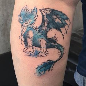 Minimal Dragon Tattoo by Galaxithus on DeviantArt