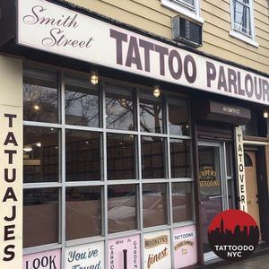 The exterior of Smith Street Tattoo Parlour. #Brooklyn #NYCtattooshops #SmithStreetTattooParlour