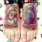 Por Anderson Sailor na @tamyantunes que também escreve aqui para o Tattoodo! #DisneyTattoos #TatuagemDisney #Disney #Cinderella #Cinderela #CinderellaTattoo #CinderelaTatuagem