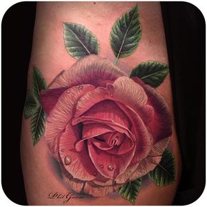 @philgarcia805 #tattoodo #rose #realistic #philgarcia805