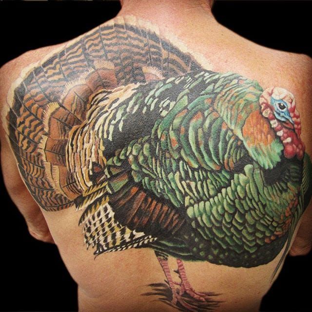 Turkey feather tattoo  Feather tattoo Tattoos Feather