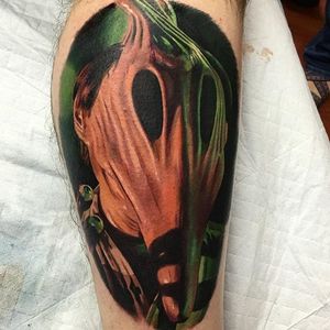 Adam Maitland from 'Beetlejuice'. Tattoo by Pony Lawson. #realism #colorrealism #portrait #PonyLawson #AdamMaitland #AlecBaldwin #Beetlejuice