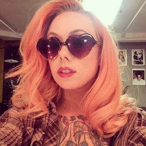 Nice selfie, Megan! #MeganMassacre #tattooartist #tattoomodel #nyink #realitytv #megandreamtattoo #meganmassacrecontest #meganmassacretattoo #heart #sunglasses