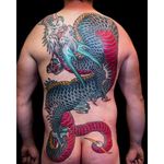 Dragon by Kian Forreal. #japanese #traditionaljapanese #dragon #KianForreal #Horisumi