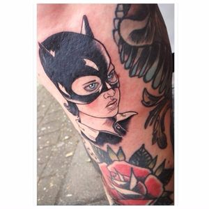 Tattoo by Liz Clements #LizClements #art #batgirl #illustrative