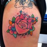 Polly Pocket by Shell Valentine (via IG-shell_valentine_tattoo) #kawaii #traditional #colorful #90s #ShellValentine