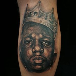 The King. (via IG - scourgeart) #BiggieSmalls #NotoriousBIG #NYC #Rap