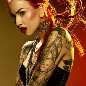 #alternativebeauty #tattooedmodel #ShellydInferno by #RichardMiles #colorphotos
