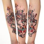 Alice in Wonderland tattoo by Mirco Campioni #MircoCampioni #graphic #aliceinwonderland #disney