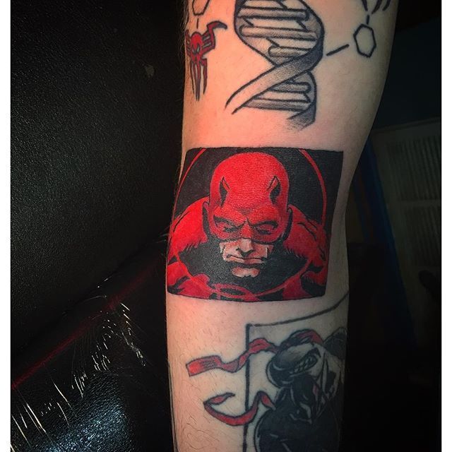 Daredevil tattoo by eddyavilar on DeviantArt