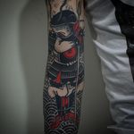 Namazu Samurai Tattoo by Gotch #japanese #japanesetattoo #japanesetattoos #bestjapanesetattoos #classicjapanese #catfish #samurai #japanesecatfish #samuraitattoo #japaneseartists #Gotch #GotchTattoos