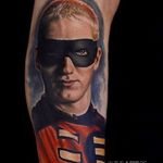 Eminem Tattoo by London Reese #eminem #eminemart #marshallmathers #marshallmathersIII #rapper #rap #hiphop #music #LondonReese