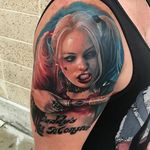 Harley Quinn by Kyle Cotterman. #realism #colorrealism #KyleCotterman #portrait #HarleyQuinn