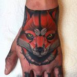 Traditional Fox Tattoo by @jacobiholycrab #fox #foxtattoo #foxtattoos #traditionalfox #traditionalfoxtattoo #traditional #traditionaltattoo #traditionalanimal #acobiholycrab