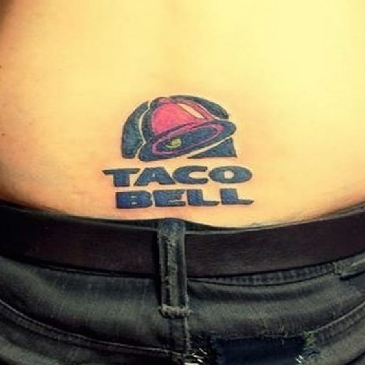 Tattoo uploaded by Servo Jefferson • Ah, the classic Taco Bell logo. Is