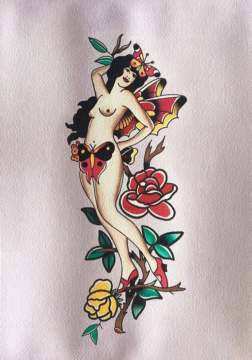 Flash tattoo