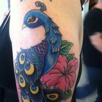 Tattoo done yesterday! #3rdgenerationink #houstontattoos #bobshaw #peacock #bird