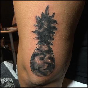 By Joy Rumore #pineapple #fruit #blackandwhite #trinitytattoocollective