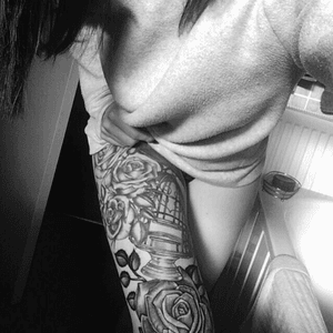  #legpiece #halflegsleeve #tattoodo 