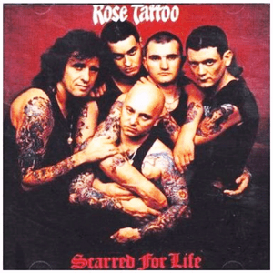#rosetattoo best ever #rocknroll #band from #Australia 1970's & 1980's wearing more #tatts than anyone else on the scence at that time. This is the #scared #for #life #album #cover 1982 